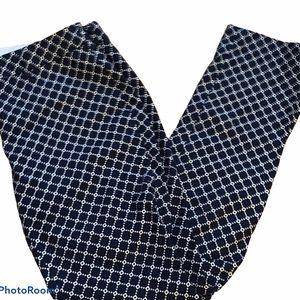 Dalia Pants- Blue and White